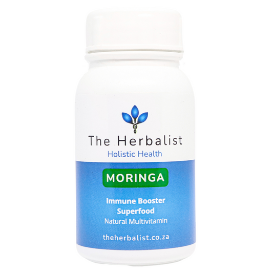 Moringa is an incredible immune-booster and gives your body the nutrients it needs to perform optimally.  It is like a 
multivitamin straight from nature.