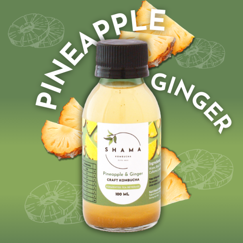 Pineapple Ginger Kombucha