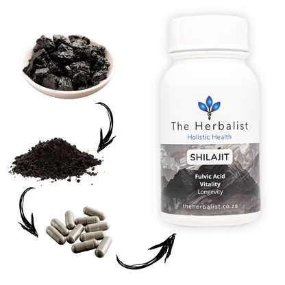 Pure Shilajit capsules enhance your energy, cognitive function, immunity, and slows aging.
